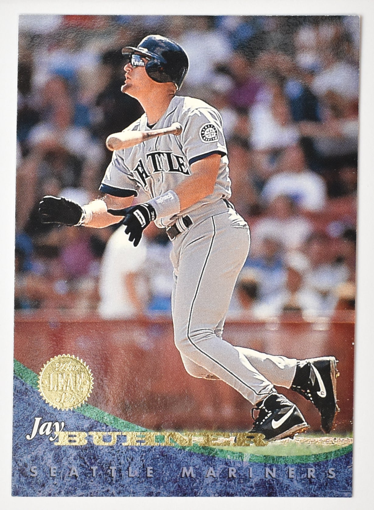 Jay Buhner 131 Seattle Mariners Leaf Set 94 Baseball Card