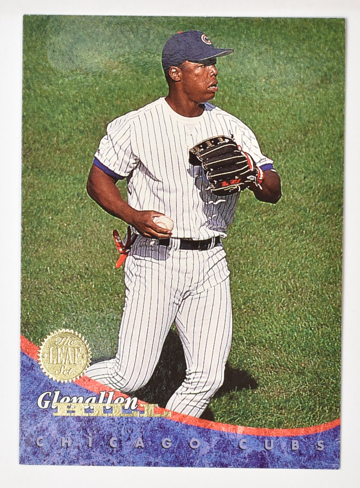Glenallen Hill 18 Chicago Cubs Leaf Set 1994 Baseball Card