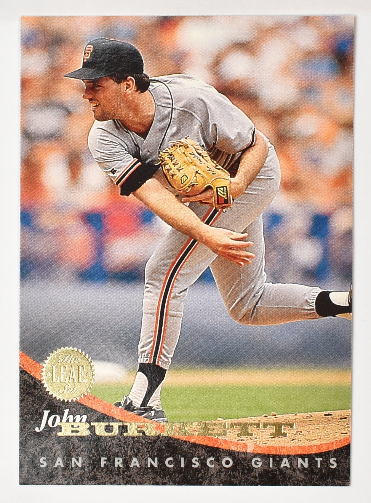John Burkett 73 San Francisco Giants Leaf Set 1994 Baseball Card