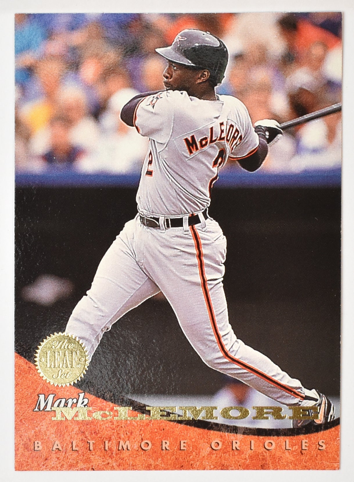 Mark Mclemore 36 Baltimore Orioles Leaf Set 1994 Baseball Card