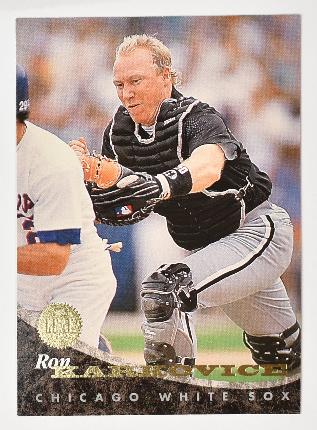 Ron Karkovice 184 Chicago White Sox Leaf Set 1994 Baseball Card