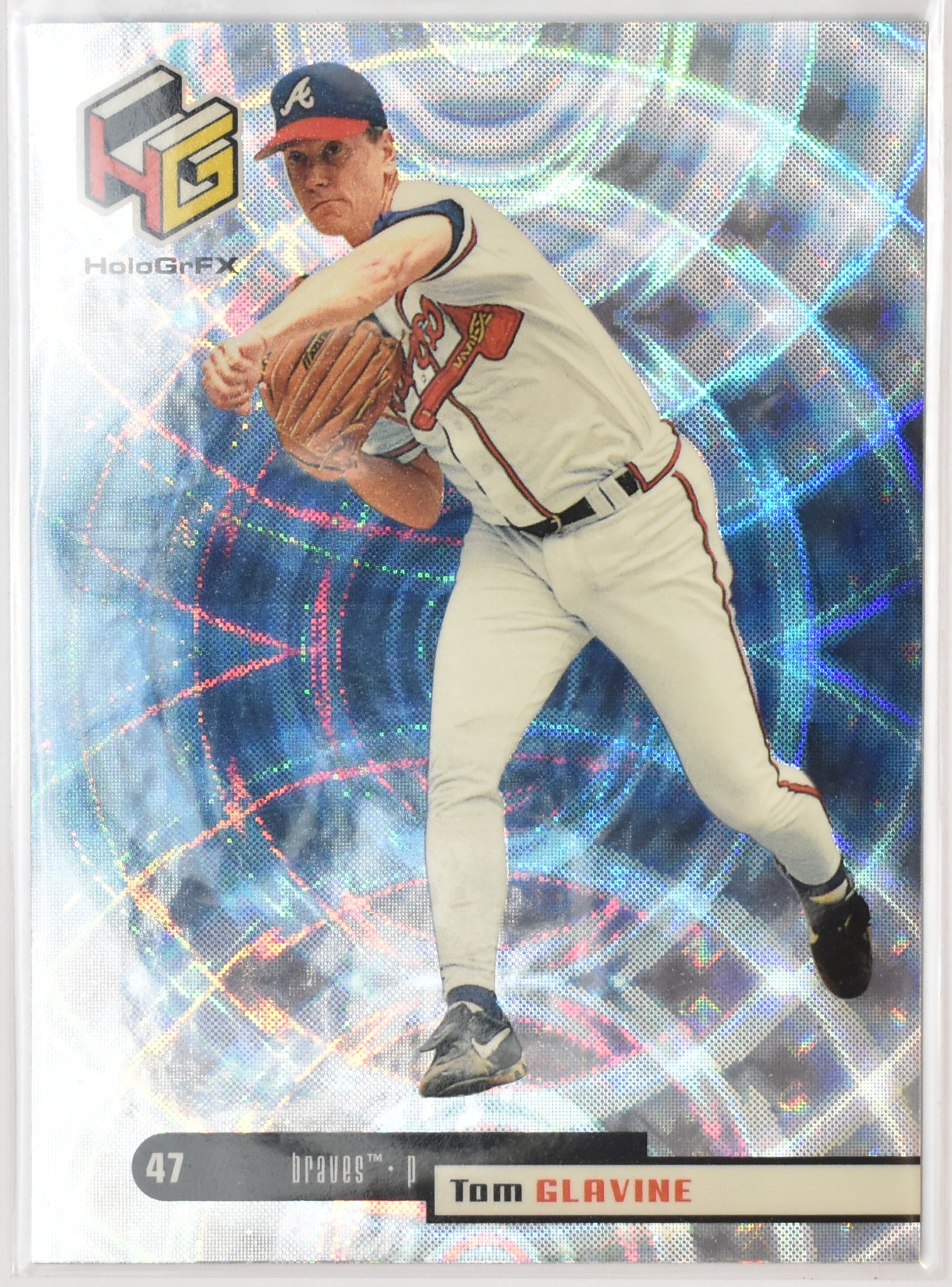 Tom Glavine 9 Upper Deck Holo GrFX Baseball Card 1999
