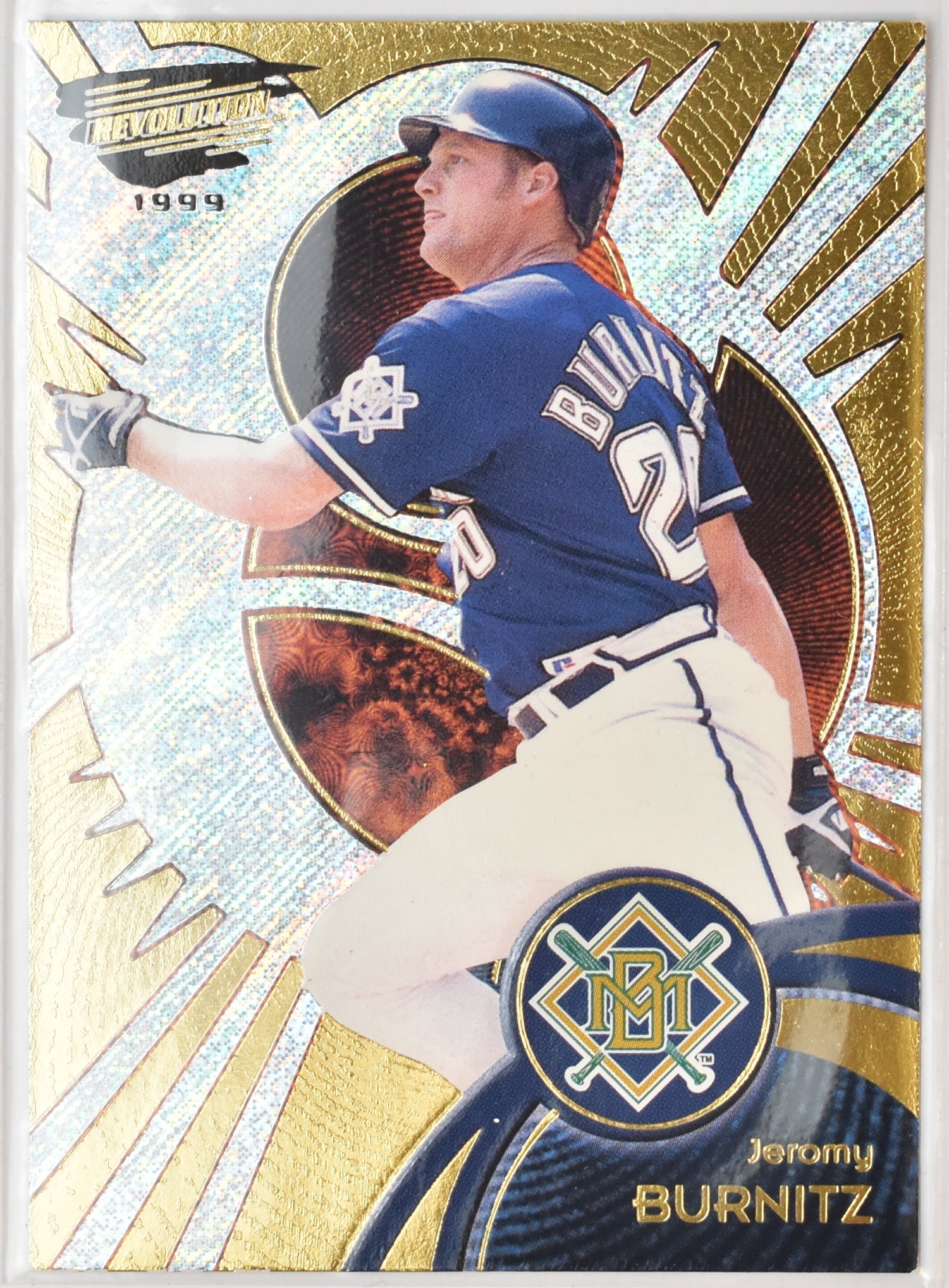Jeromy Burnitz 74 Revolution 1999 Baseball Card