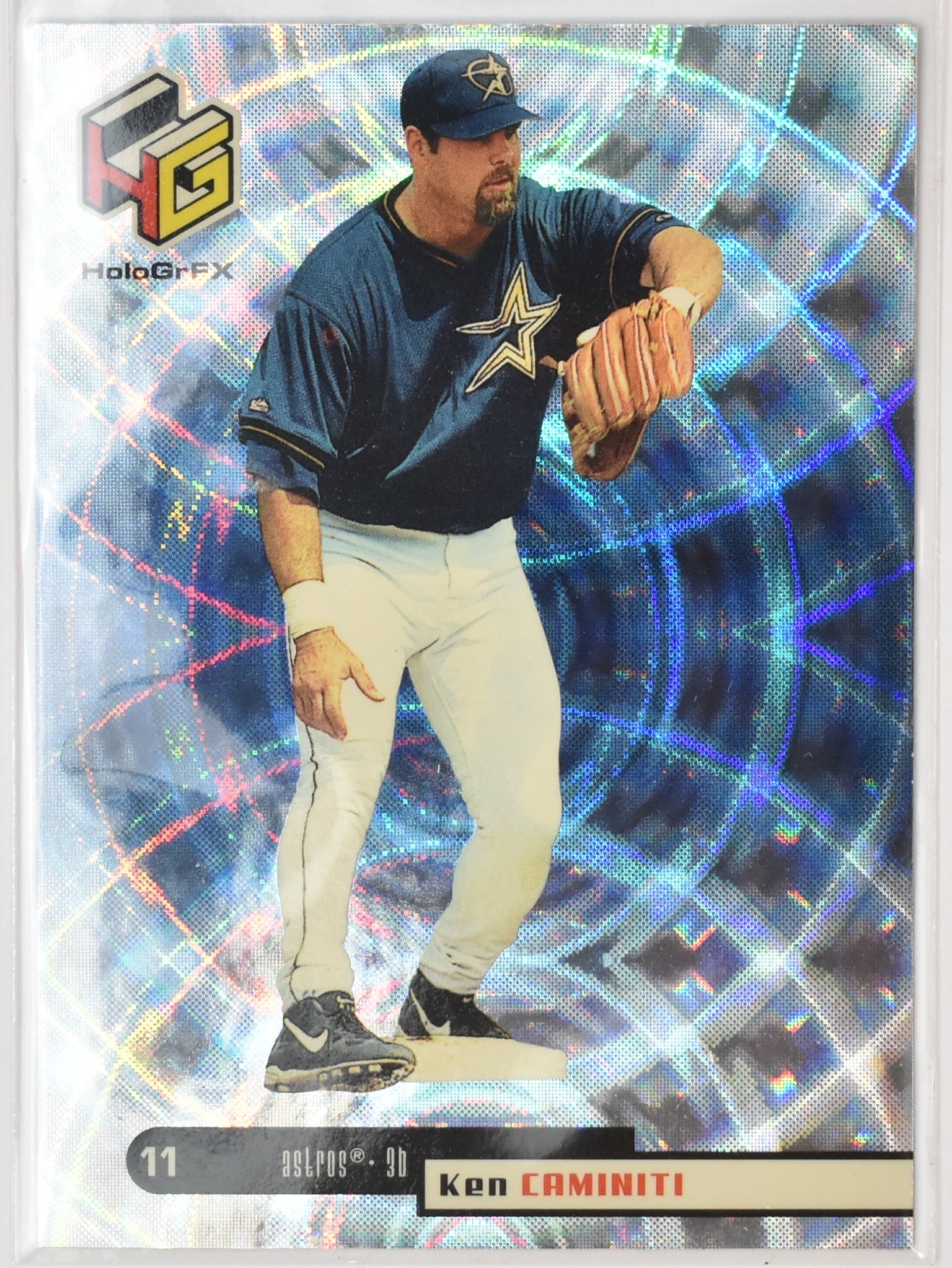 Ken Caminiti 27 HoloGr Fx 1999 Baseball Card