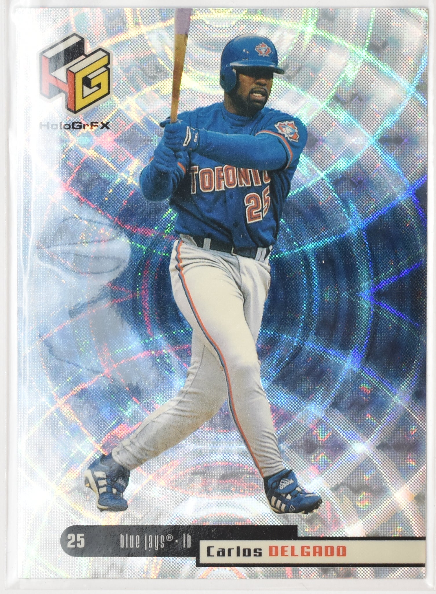 Carlos Delgado 60 HoloGr FX 1999 Baseball Card