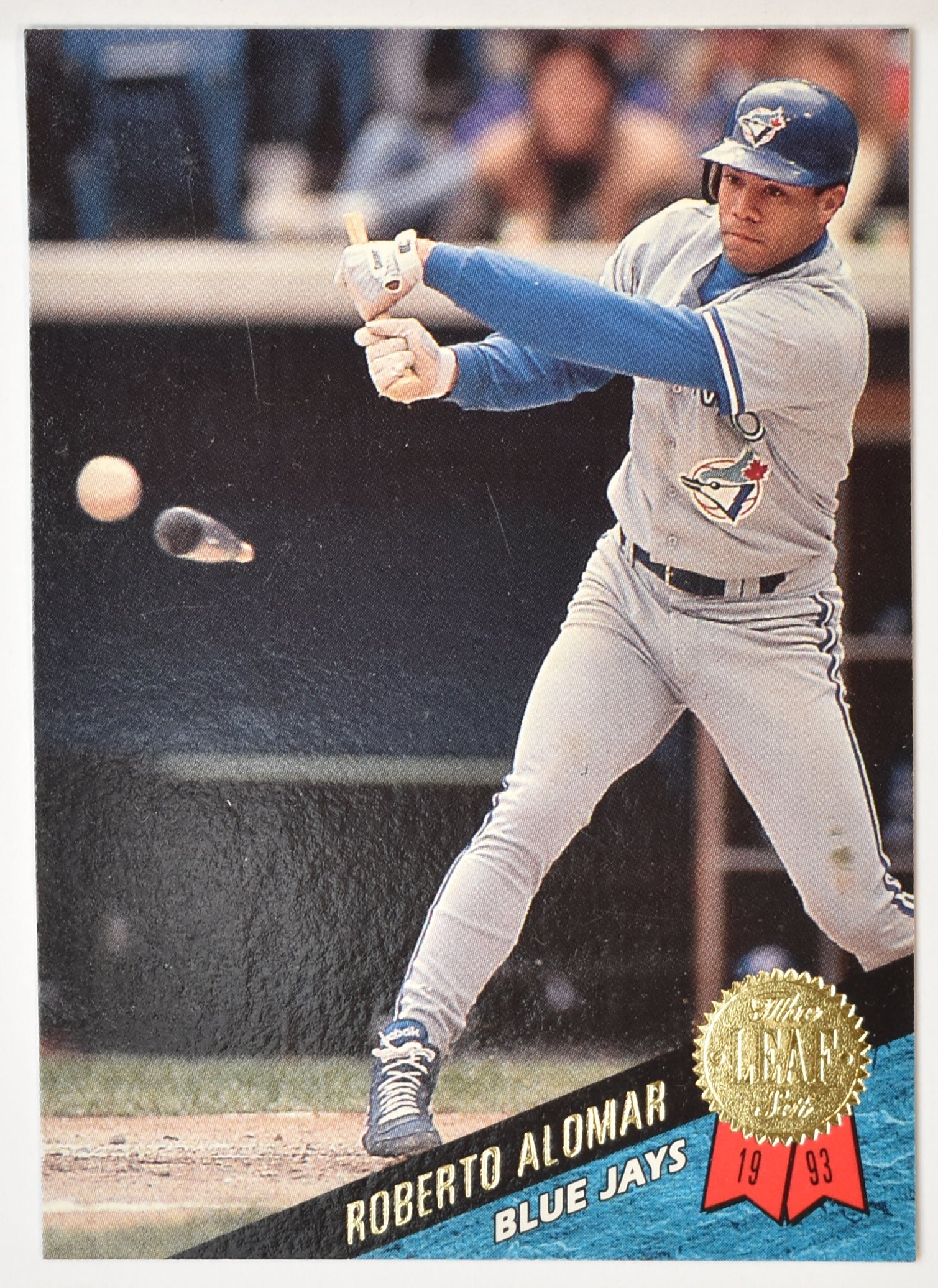Roberto Alomar 245 Leaf 93 Baseball Card