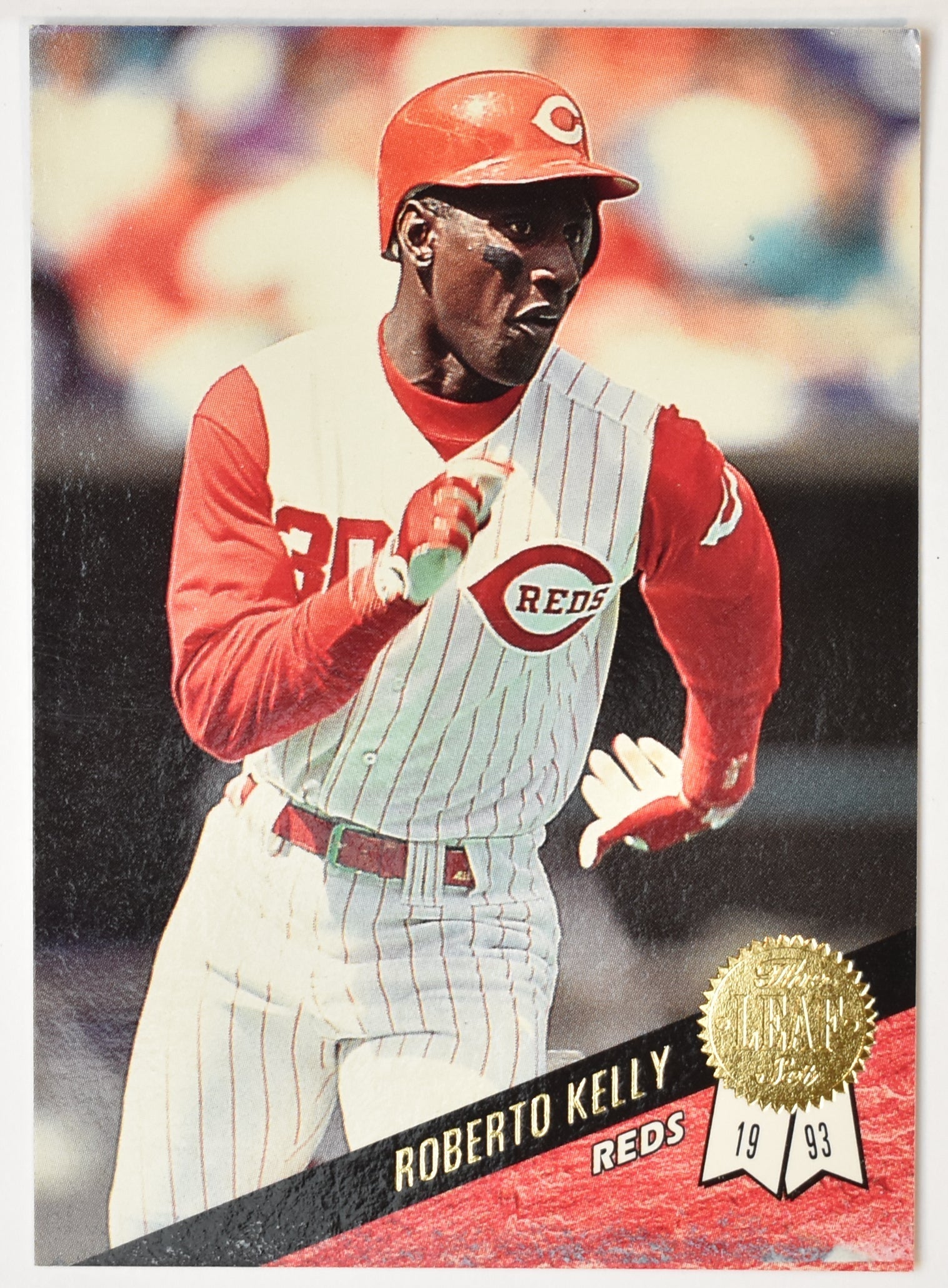 Roberto Kelly 289 Leaf 1993 Baseball Card