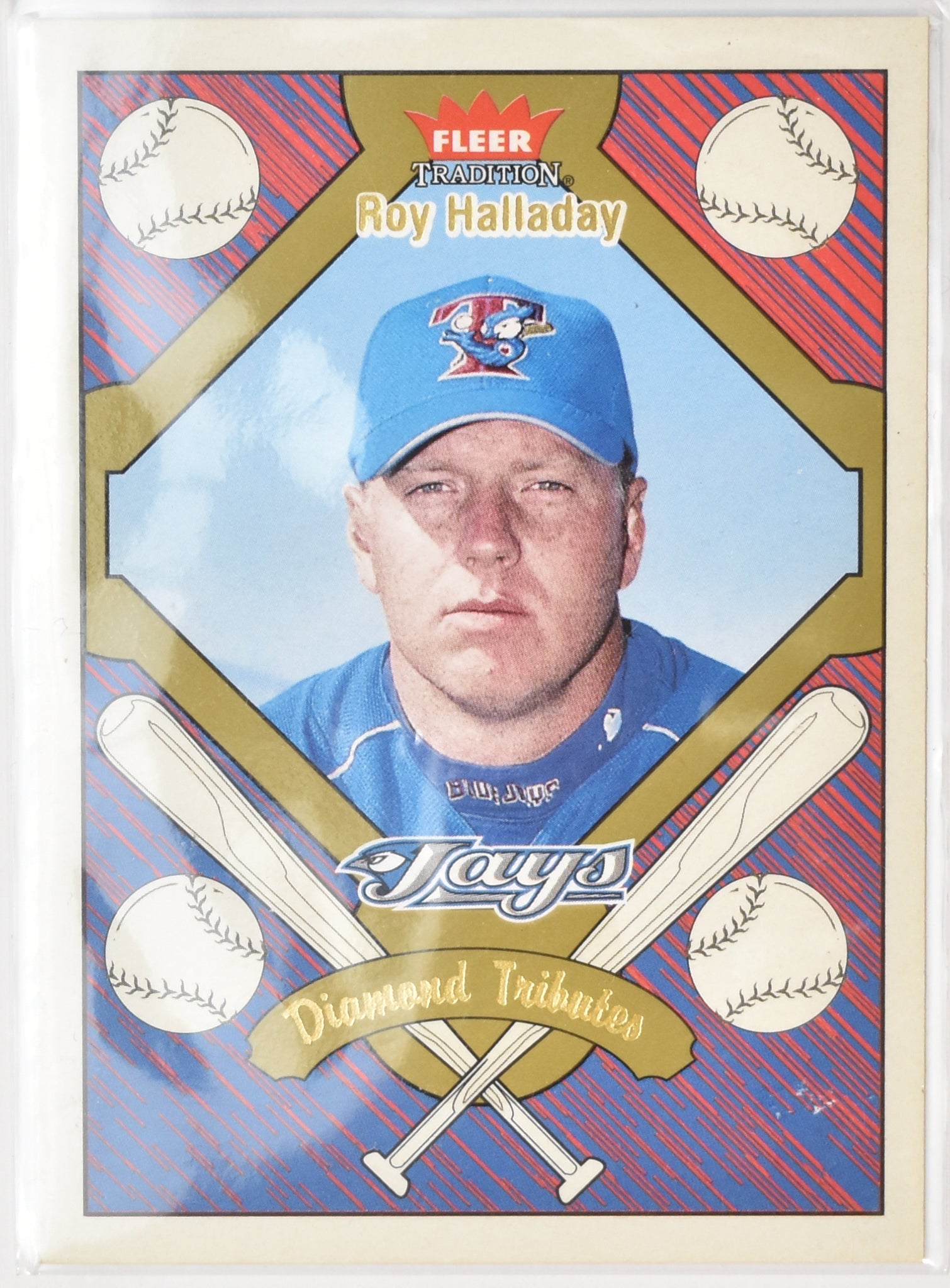 Roy Halladay 19 of 20 DT Diamond Tributes Fleer 2004 Blue Jays