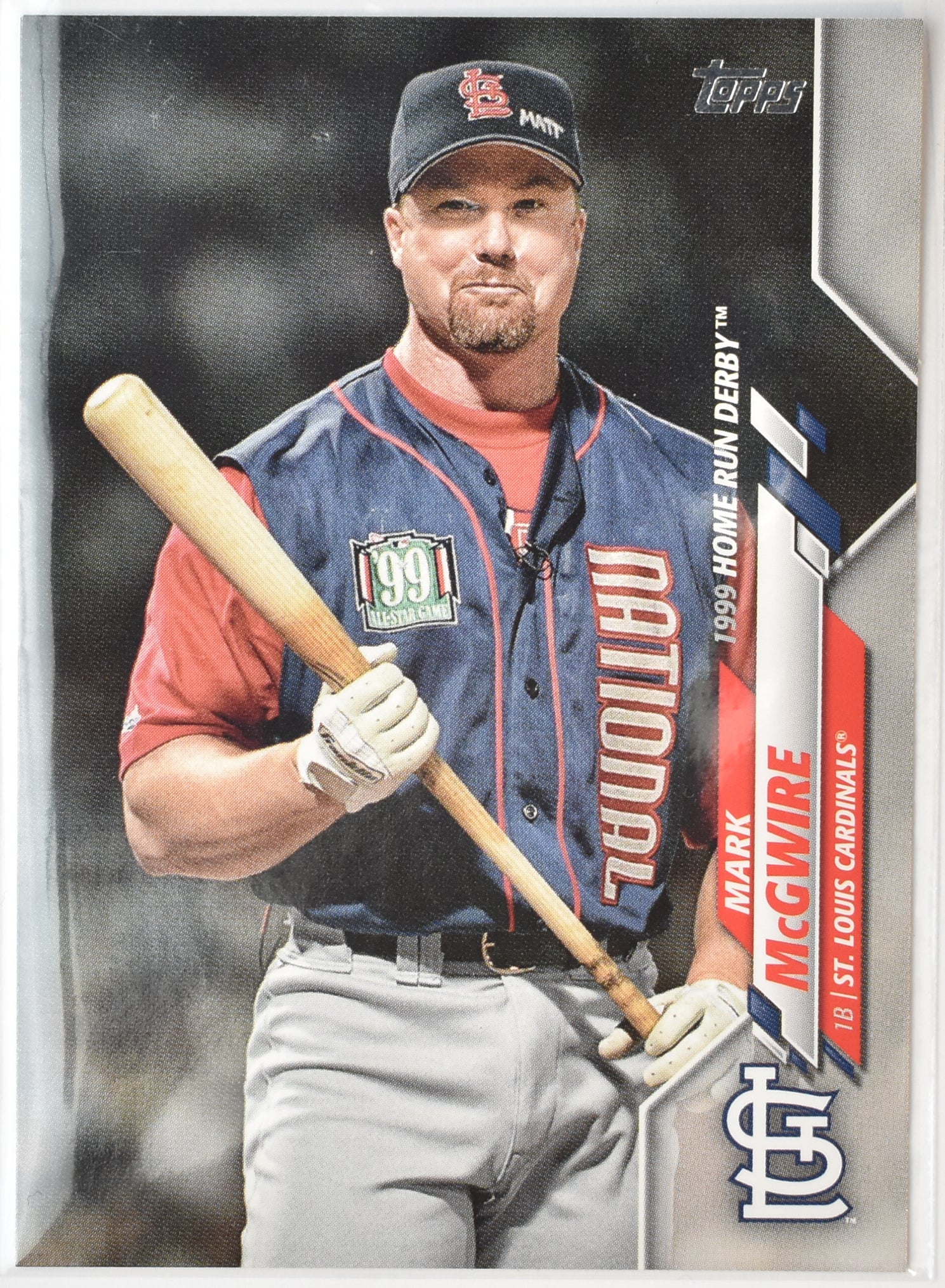 Mark Mcgwire St Louis Cardinals U-110 Topps Baseball Card 2020