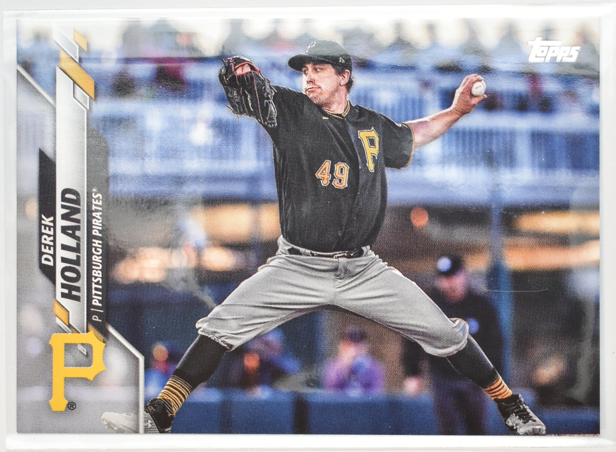 Derek Holland U-69 Pittsburgh Pirates Topps Baseball Card 2020