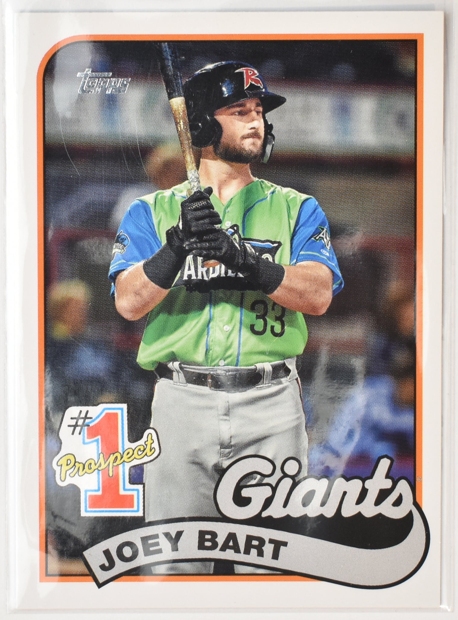 Joey Bart P-25 San Francisco Giants Topps Baseball Card 2020