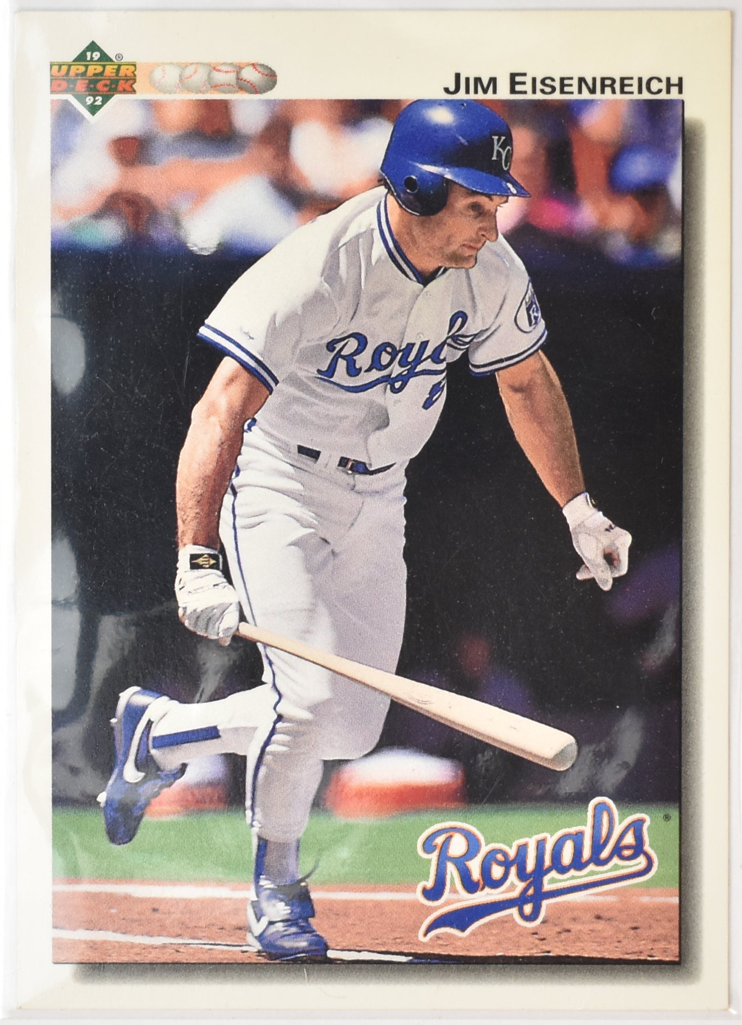 Jim Eisenreich Royals 539 Upper Deck Baseball Card