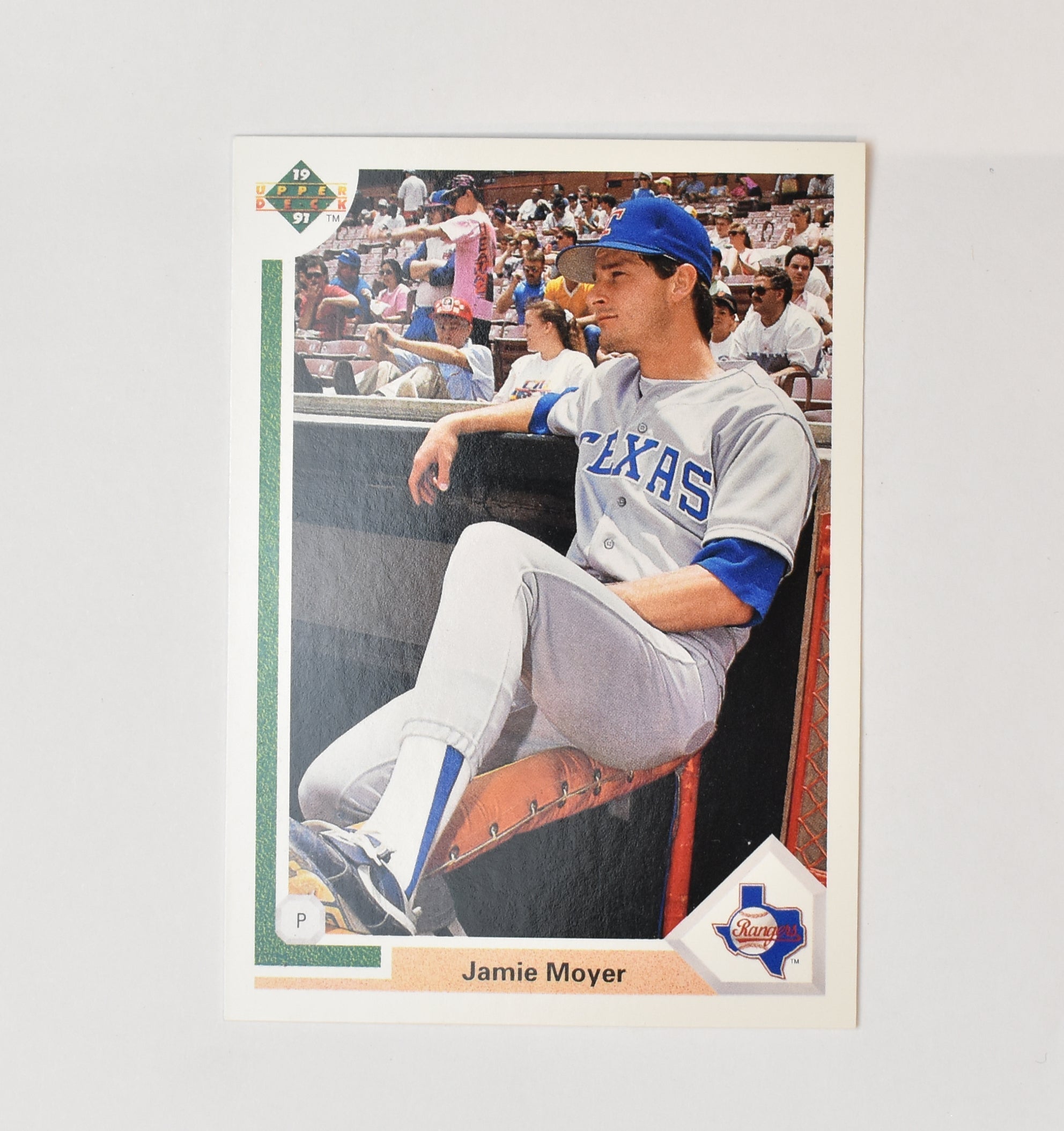 Jamie Moyer 610 Upper Deck Baseball Card 1991 Texas Rangers