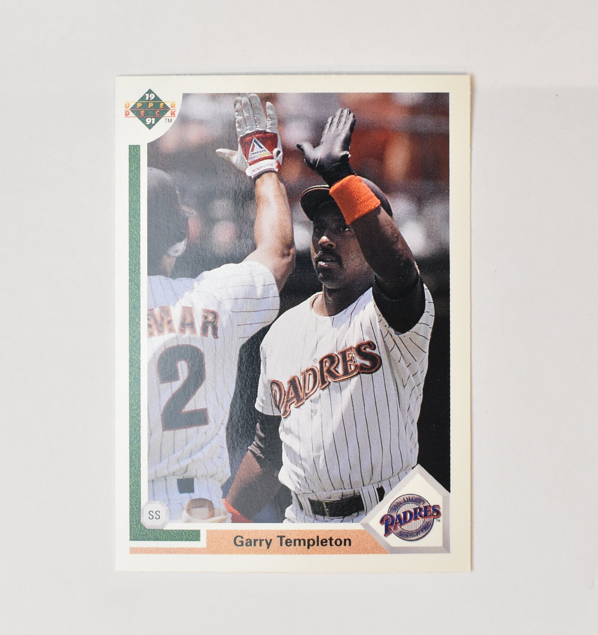 Garry Templeton 295 Upper Deck Baseball Card 1991 San Diego Padres