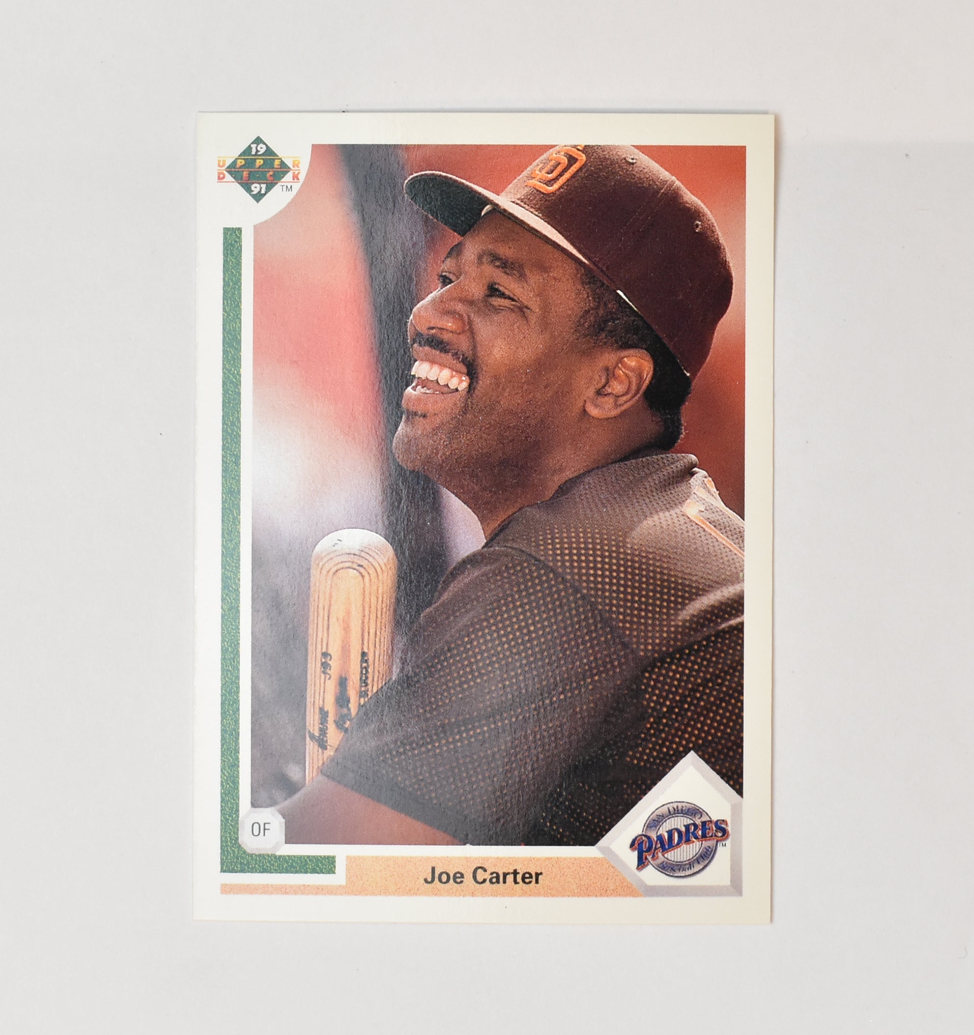 Joe Carter 226 Upper Deck Baseball Card 1991 San Diego Padres
