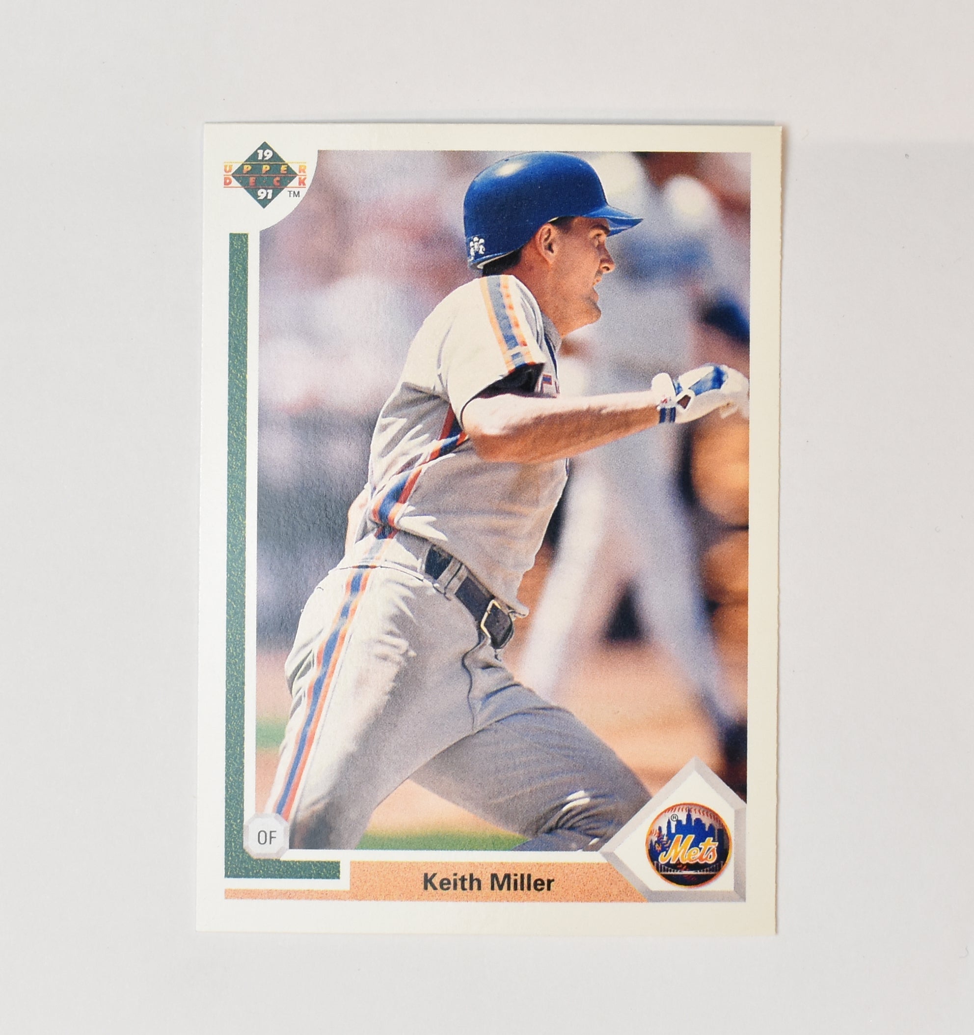 Keith Miller 196 Upper Deck Baseball Card 91 New York Mets