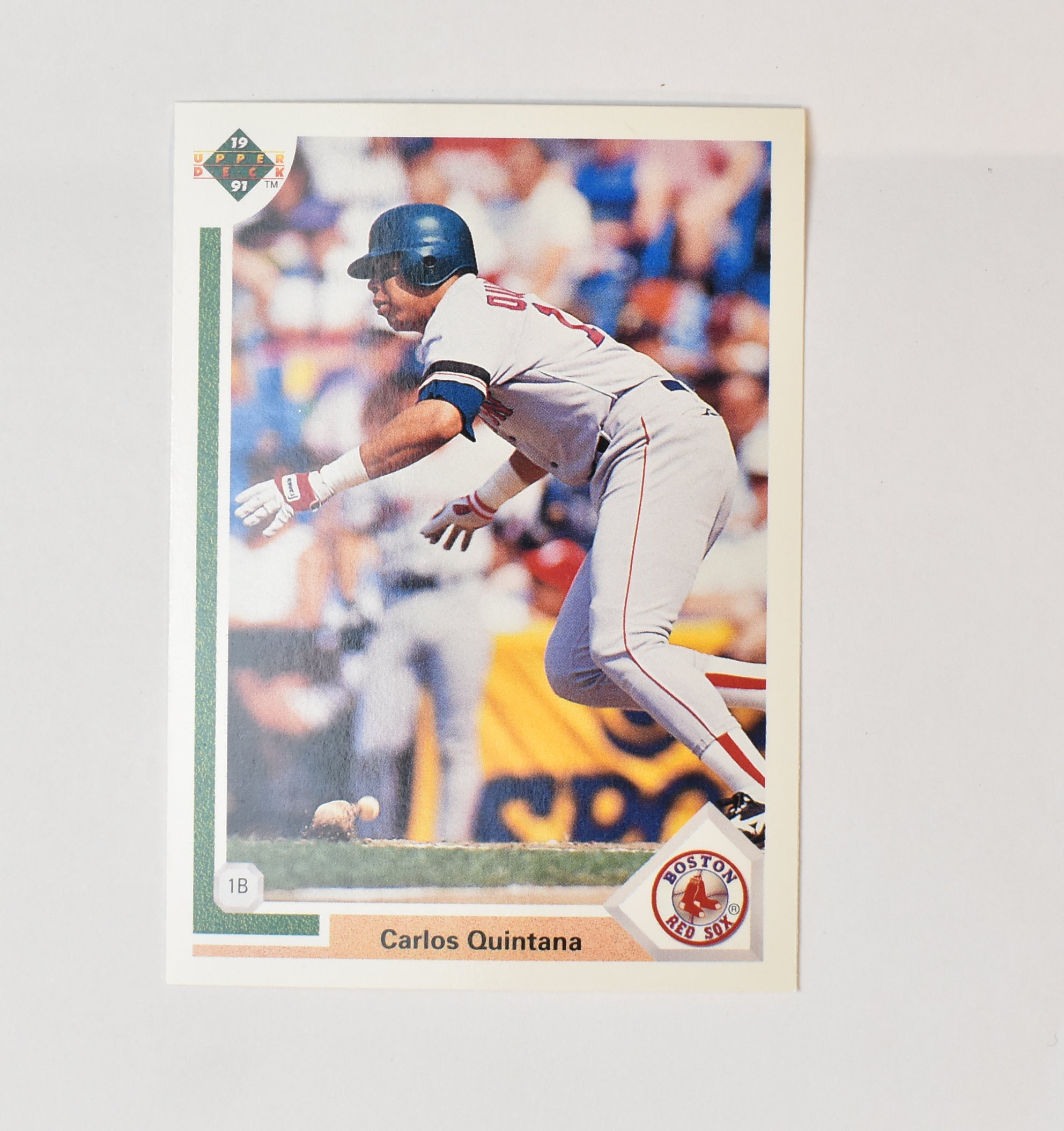 Carlos Quintana 232 Upper Deck Baseball Card 91 Boston Red Sox