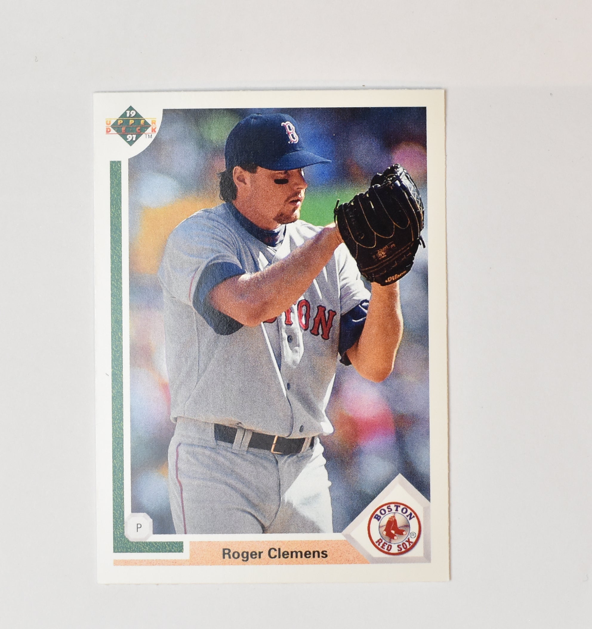 Roger Clemens 655 Upper Deck Baseball Card 1991 Boston Red Sox