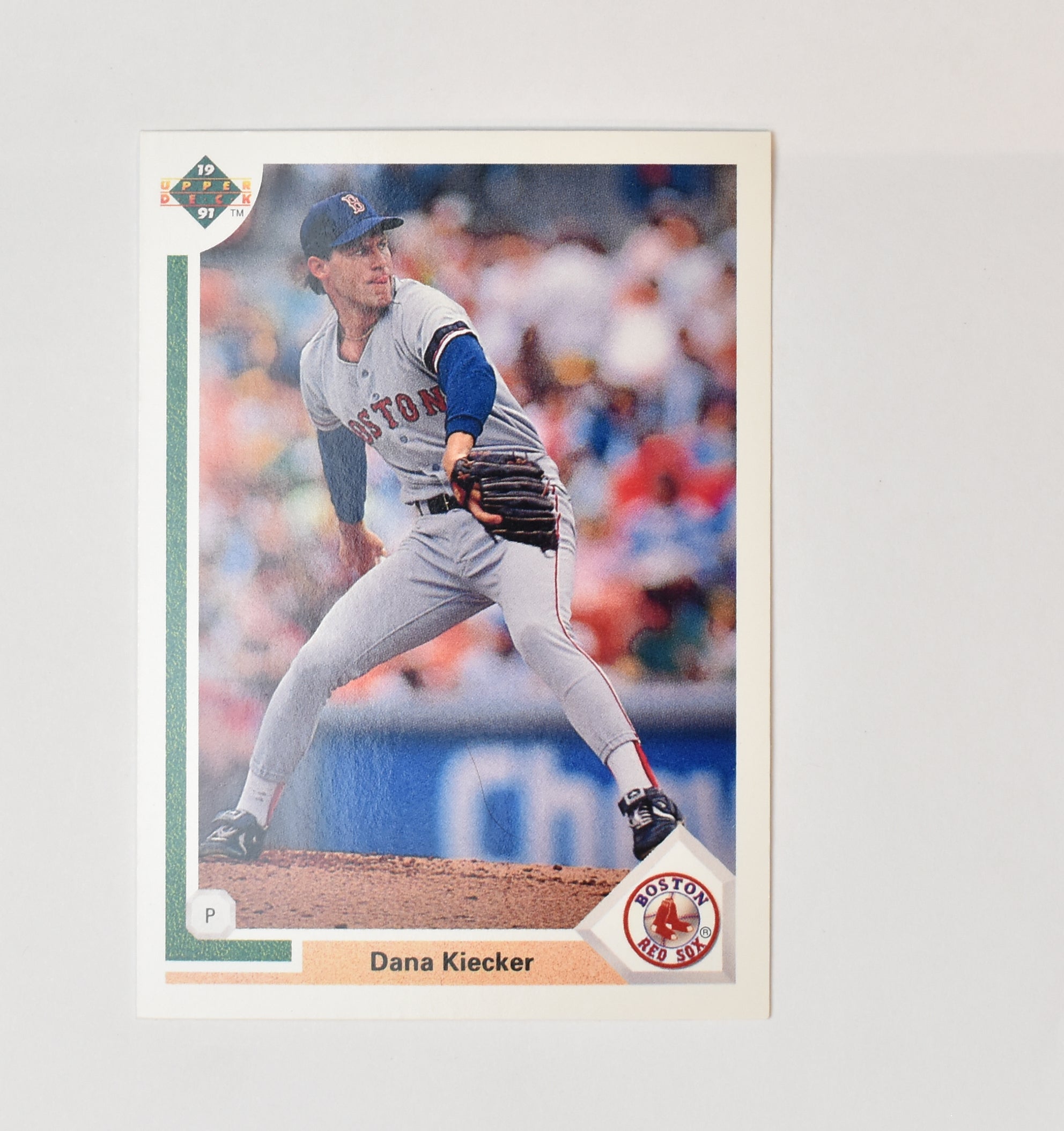 Dana Kiecker 507 Upper Deck Baseball Card 1991 Boston Red Sox