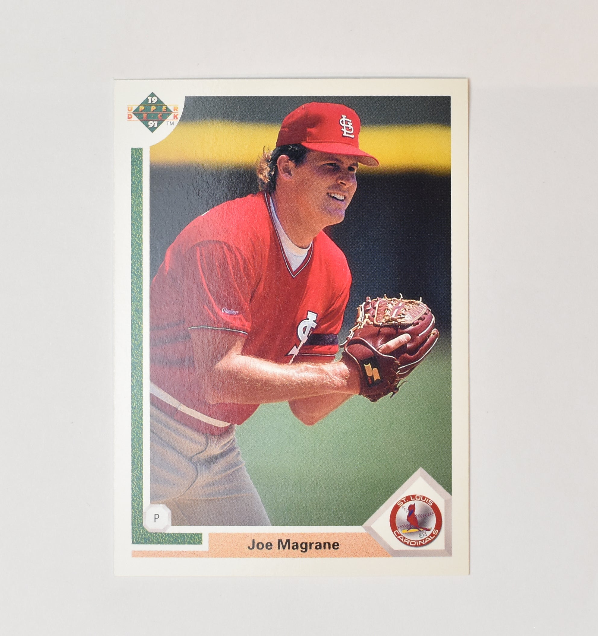 Joe Magrane 465 Upper Deck Baseball Card 1991 St Louis Cardinals