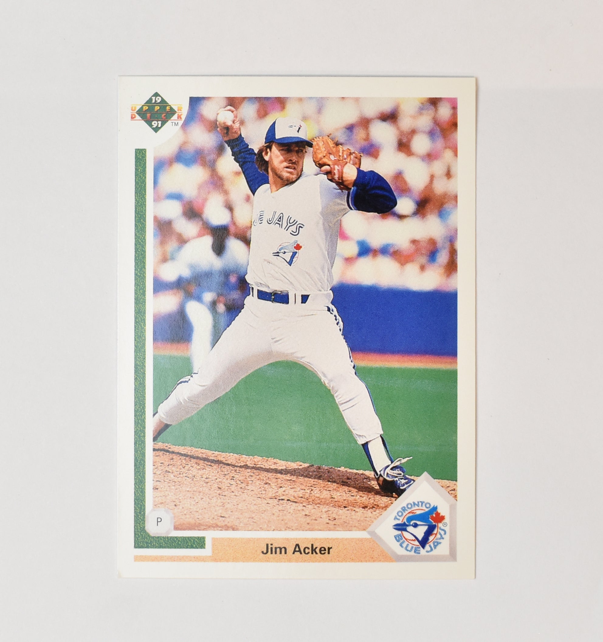 Jim Acker 670 Upper Deck 1991 Baseball Card Toronto