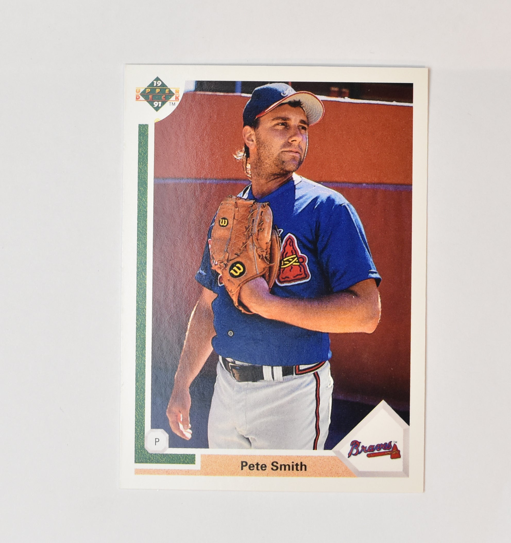Pete Smith 622 Upper Deck Baseball Card 1991 Atlanta Braves
