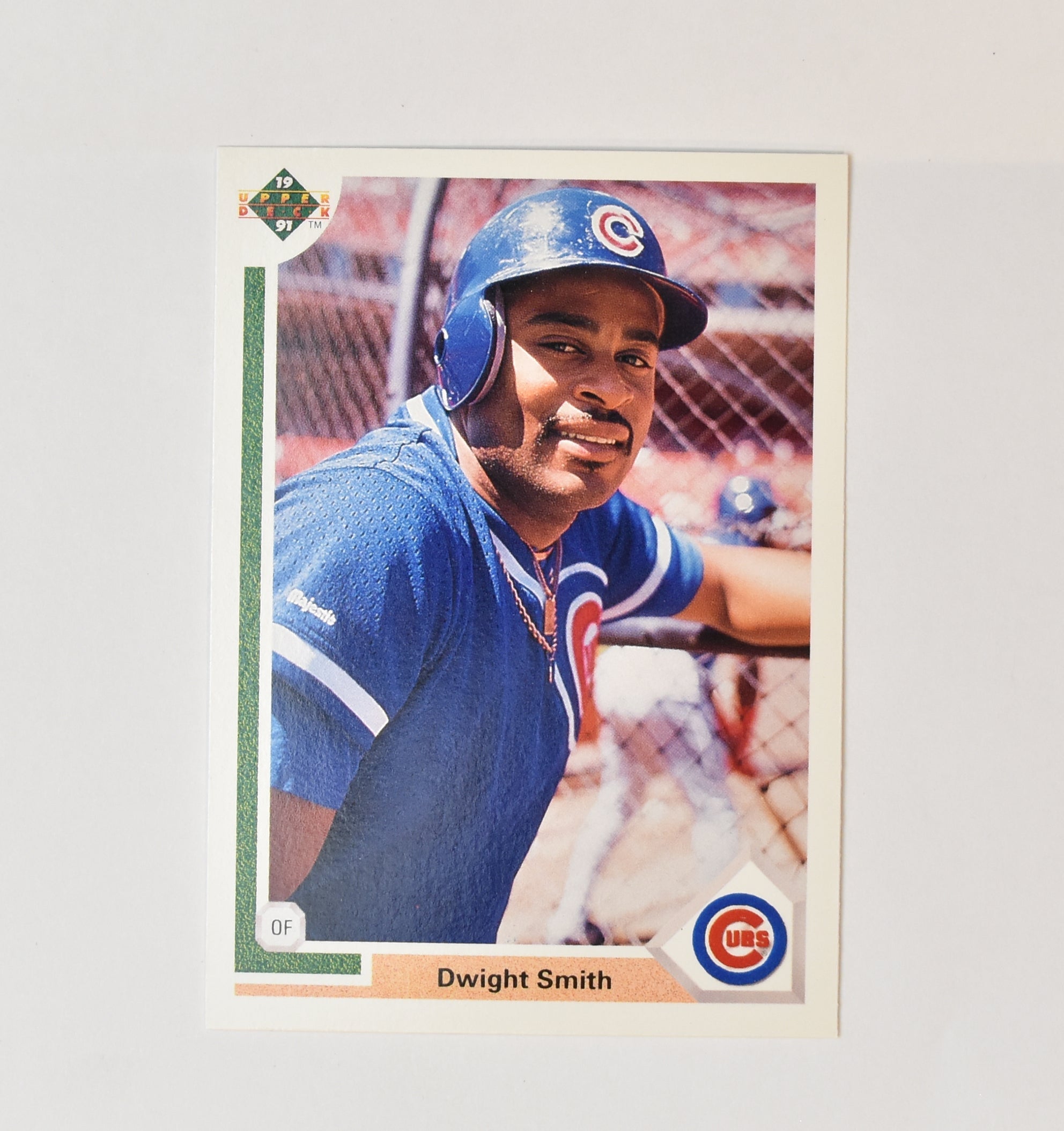 Dwight Smith 452 Upper Deck Baseball Card 1991 Chicago Cubs