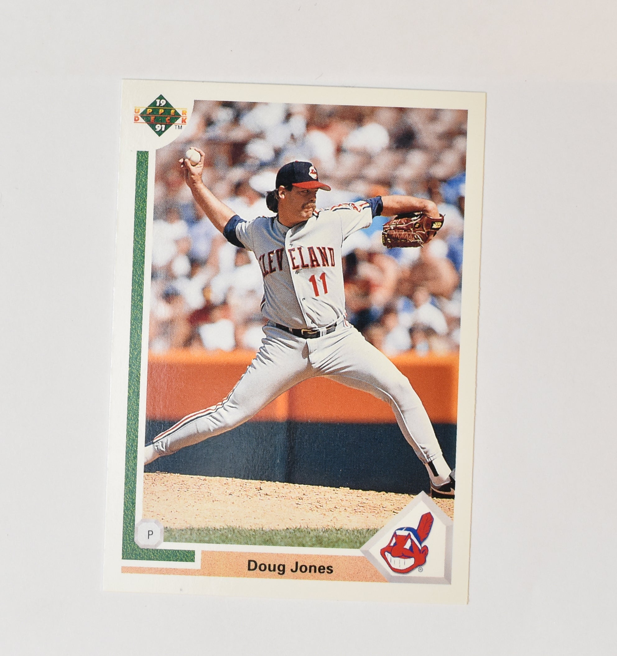 Doug Jones 216 Upper Deck 1991 Baseball Card Cleveland