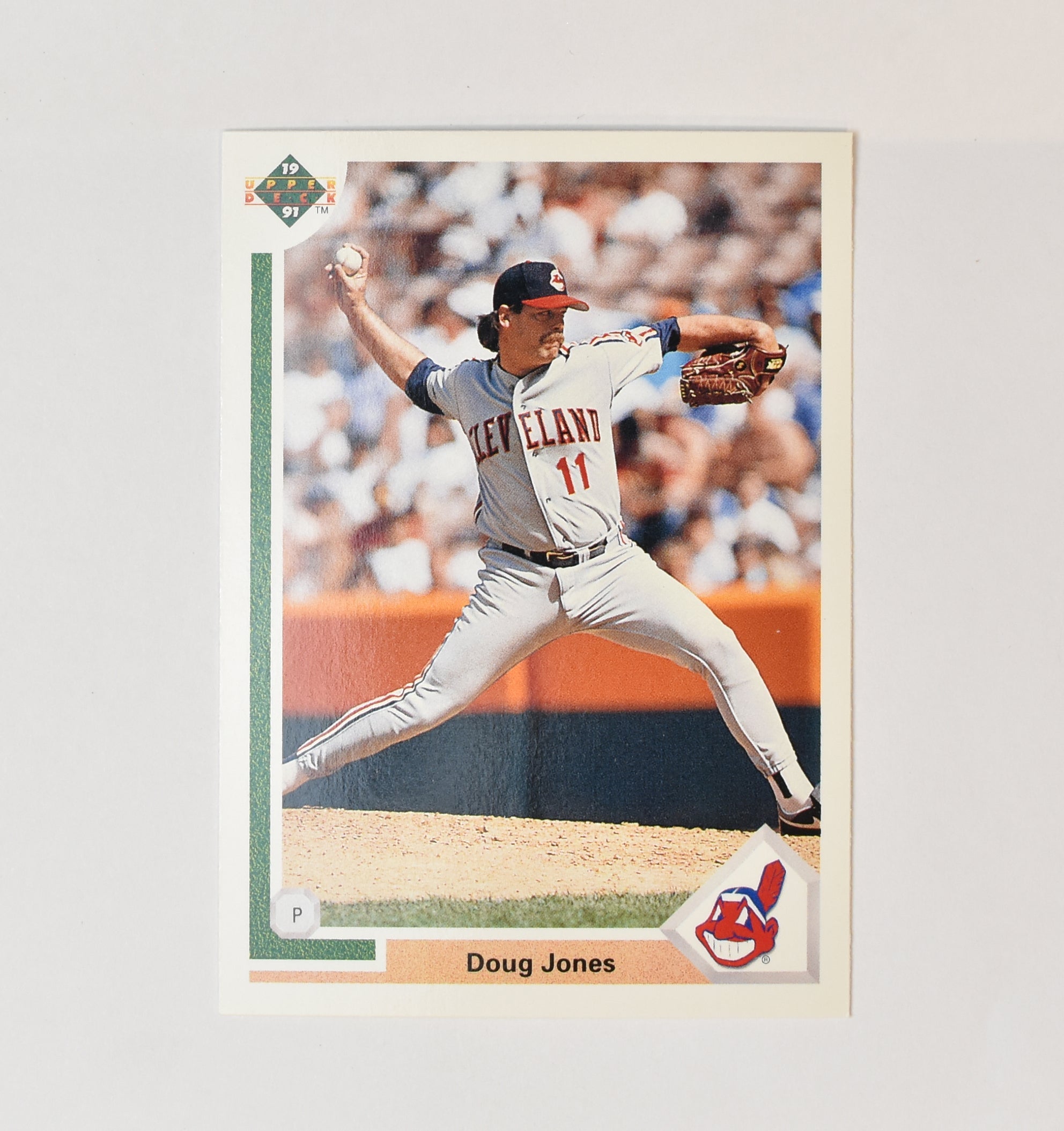 Doug Jones 216 Upper Deck 1991 Baseball Card Cleveland Indians