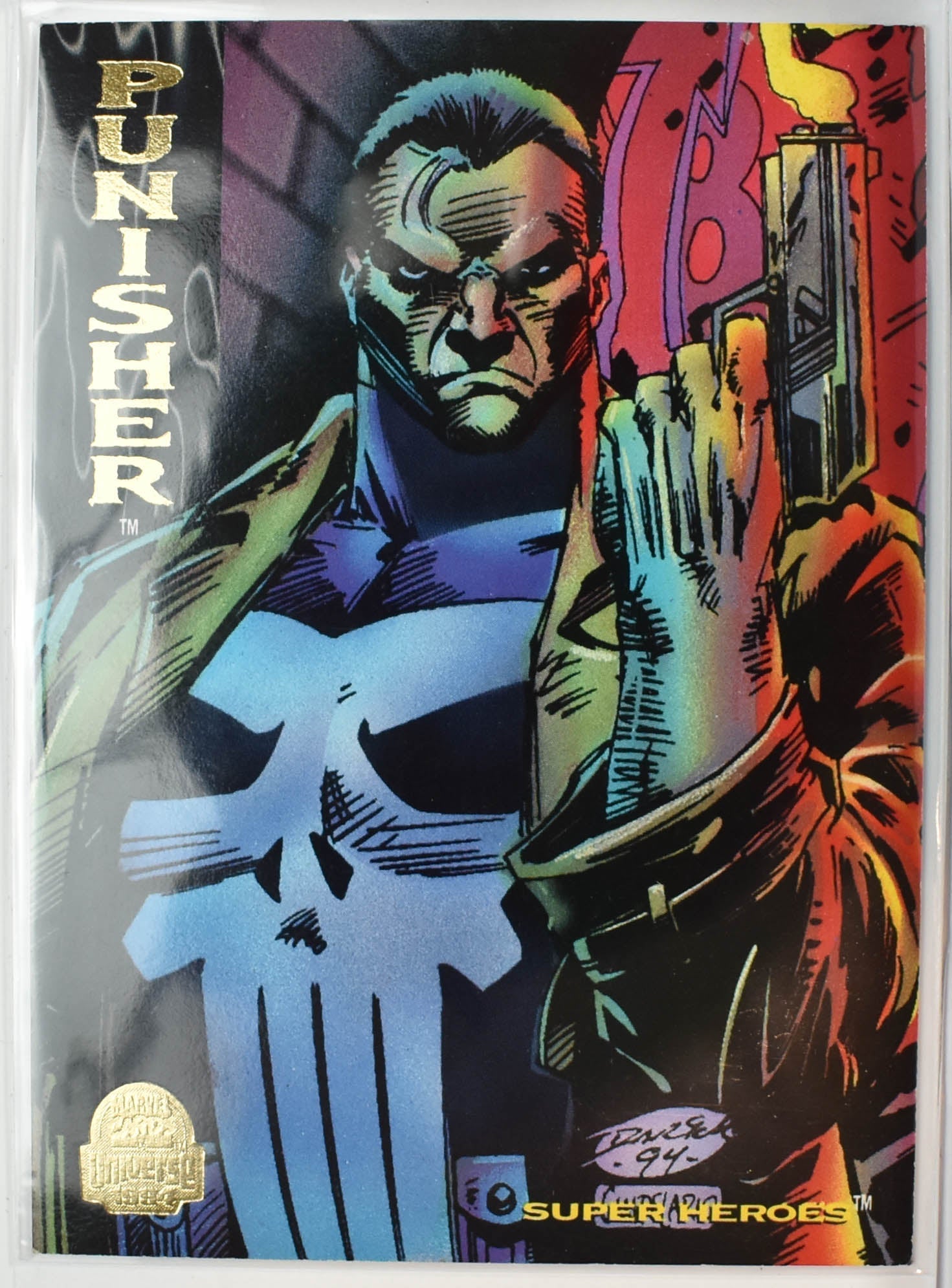 Punisher 134 Marvel Cards Fleer 1994
