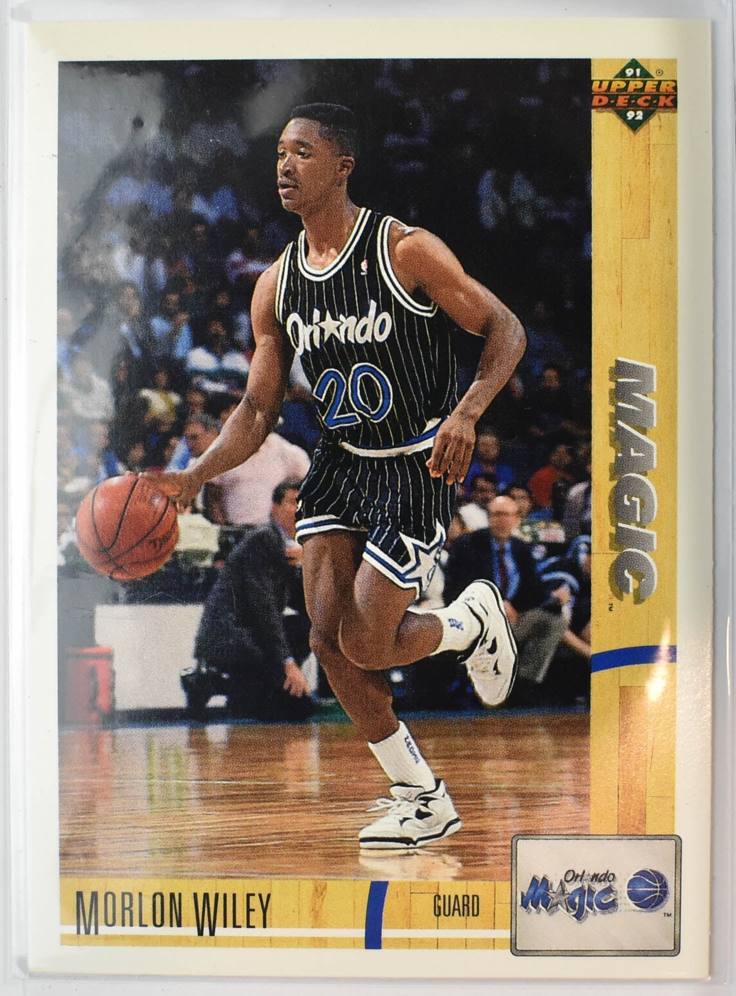 Morlon Wiley 26 Upper Deck 1991 - 1992 Basketball Card