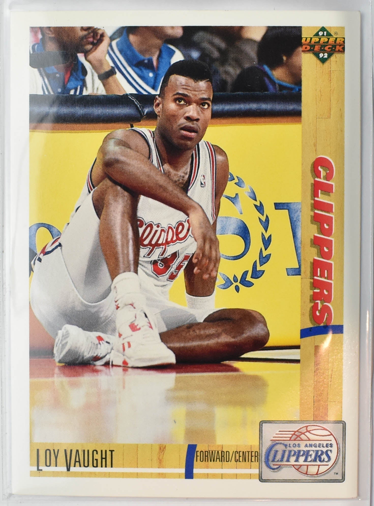 Loy Vaught 138 Upper Deck 1991 - 1992 Basketball Card