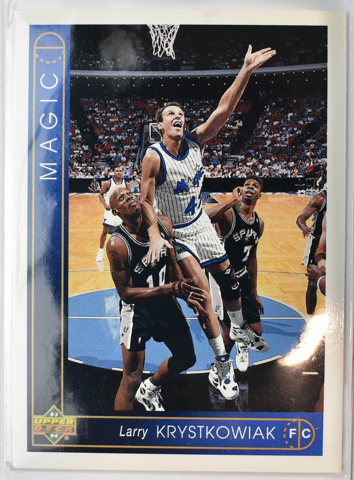 Larry Krystkowiak 397 Upper Deck 1993-1994 Basketball Card