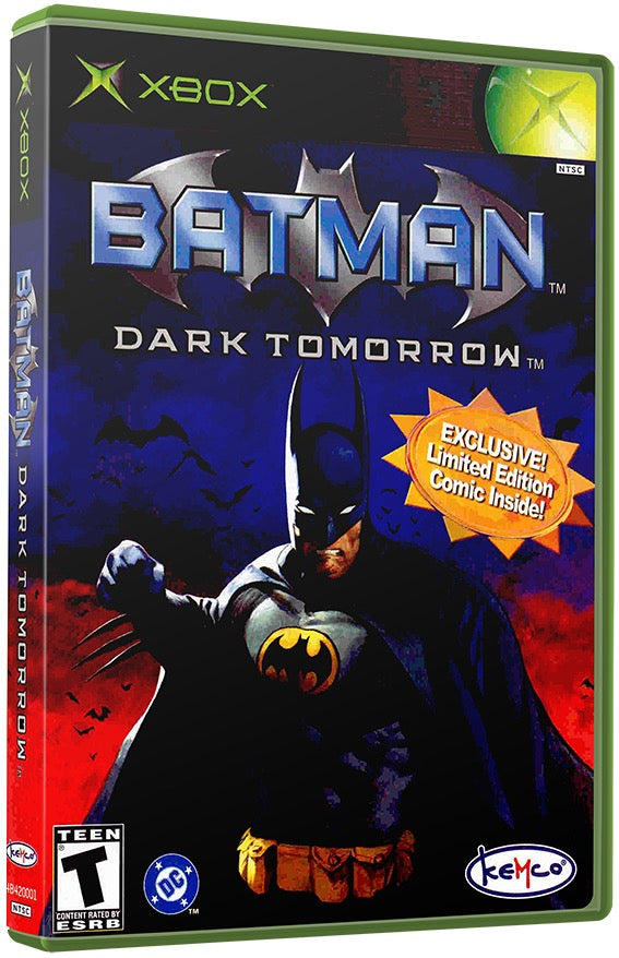 Batman - Dark Tomorrow Used Microsoft XBOX Original Video Game
