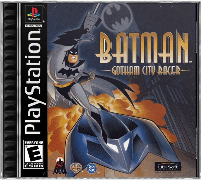 Batman - Gotham City Racer PS1 Sony Playstation 1 Used Video Game