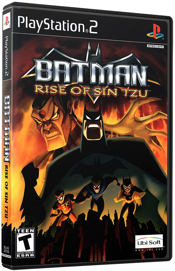 Batman - Rise of Sin Tzu PS2 Sony Playstation 2 Used Video Game PS2