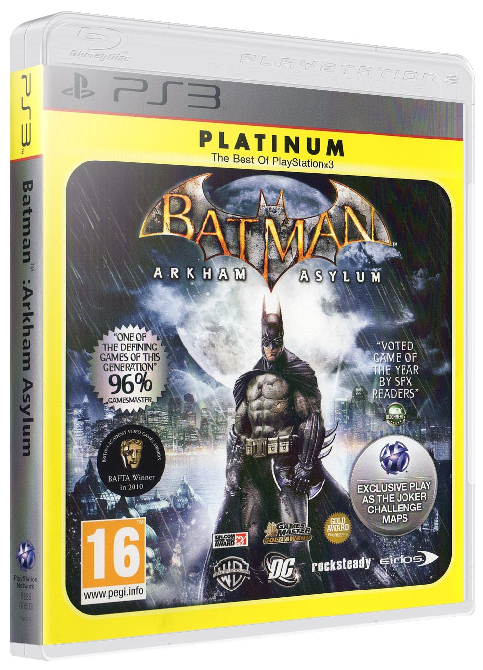 Batman Arkham Asylum (Variant 2) PS3 Sony Playstation 3 Used Video Game