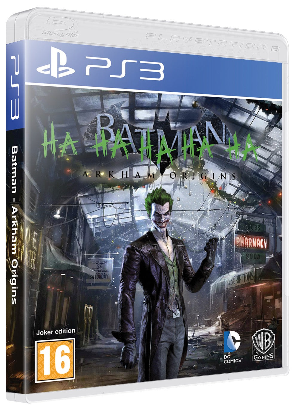 Batman Arkham Origins Joker Edition PS3 Sony Playstation 3 Used Video Game