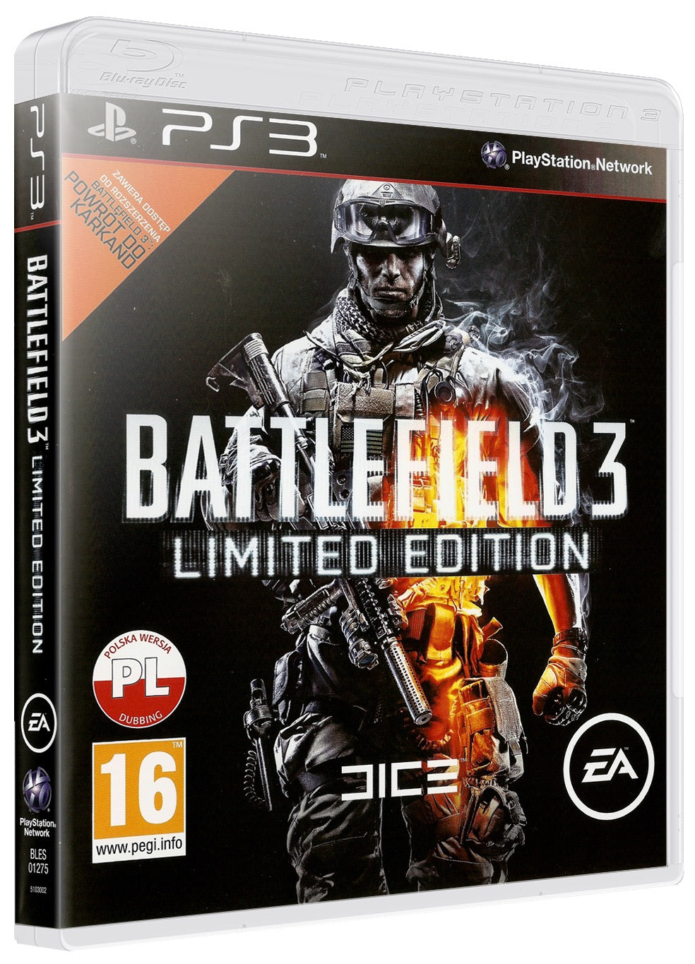 Battlefield 3 (Variant 2) PS3 Sony Playstation 3 Used Video Game
