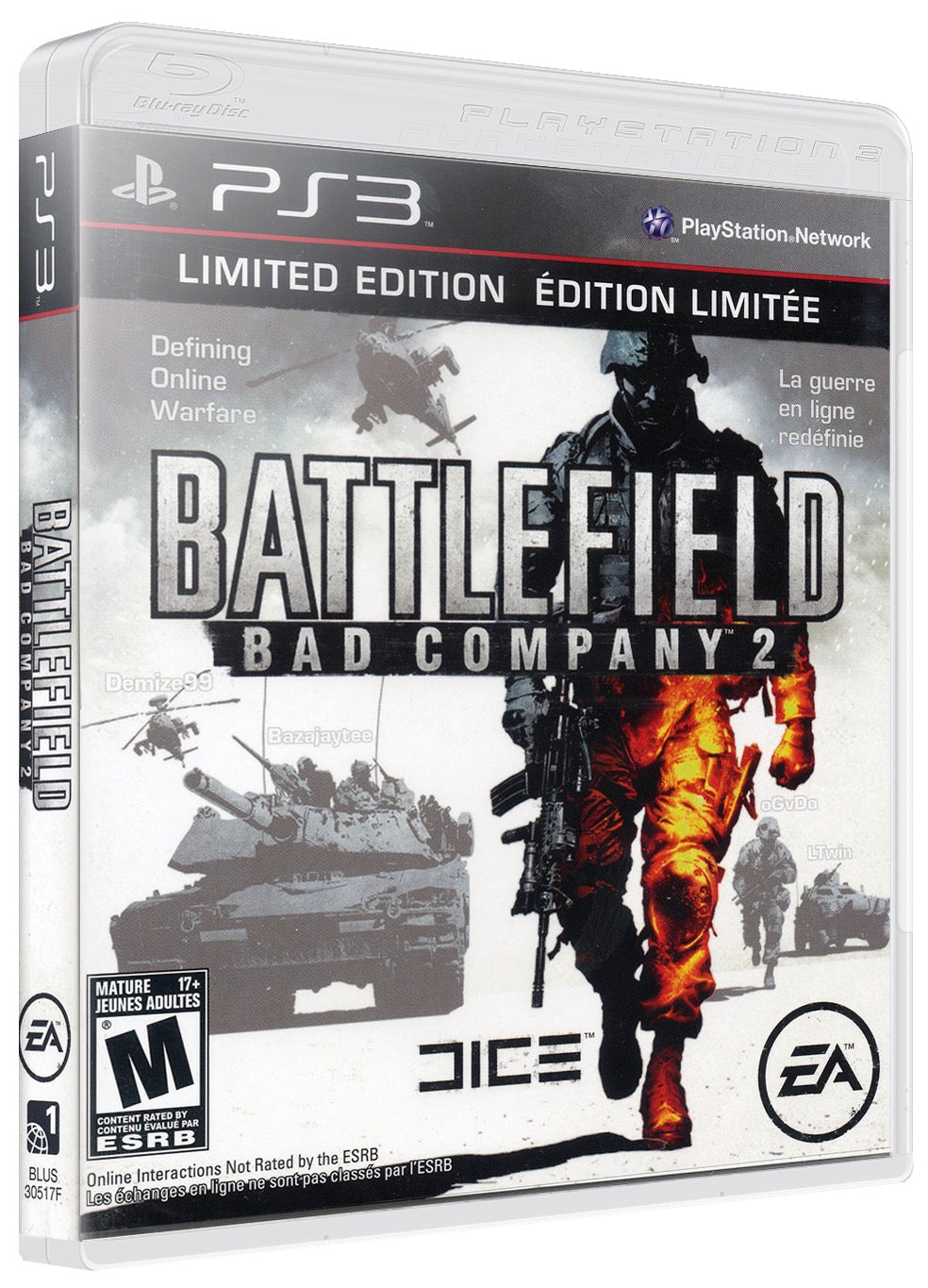 Battlefield Bad Company 2 PS3 Sony Playstation 3 Used Video Game
