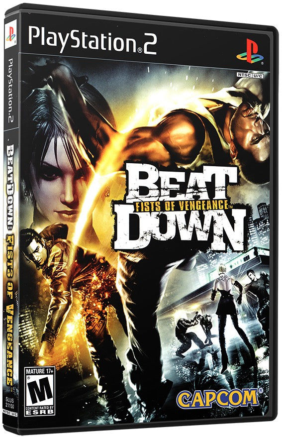 Beat Down - Fists of Vengeance PS2 Sony Playstation 2 Used Video Game PS2