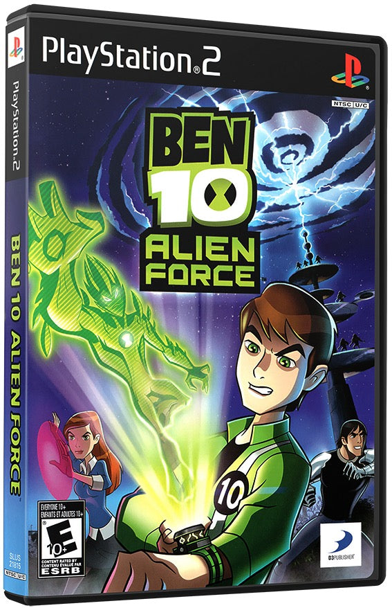 Ben 10 - Alien Force PS2 Sony Playstation 2 Used Video Game PS2