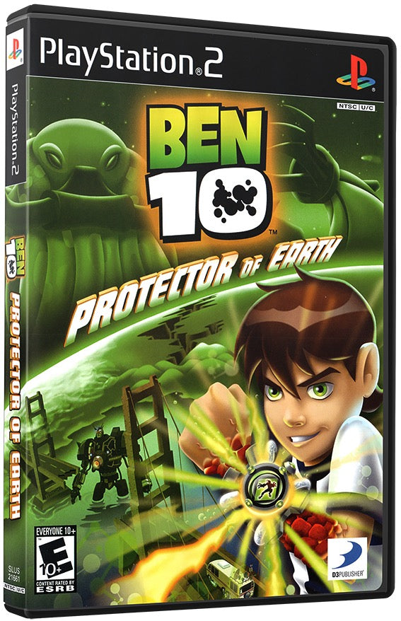 Ben 10 - Protector of Earth PS2 Sony Playstation 2 Used Video Game PS2