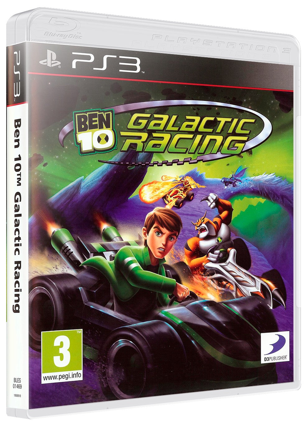 Ben 10 Galactic Racing PS3 Sony Playstation 3 Used Video Game