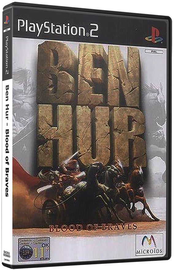 Ben Hur - Blood of Braves PS2 Sony Playstation 2 Used Video Game PS2