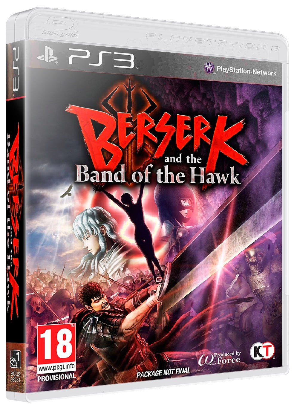 Berserk And The Band Of The Hawk PS3 Sony Playstation 3 Used Video Game