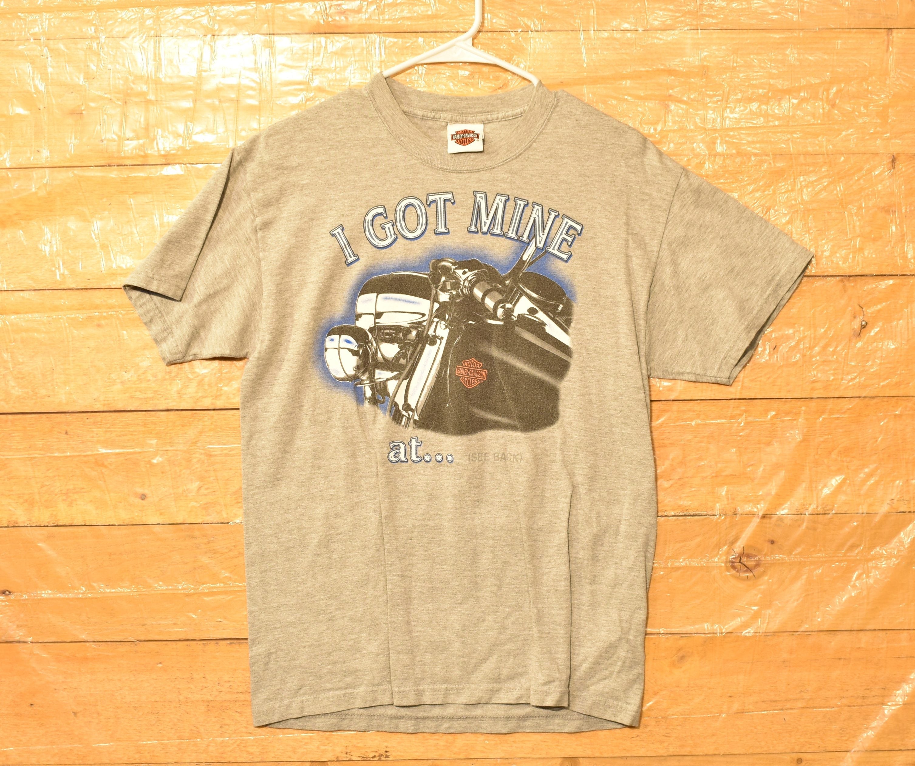 Harley Davidson Authentic Mens Grey Medium T-shirt I got mine at Tee Huntsville