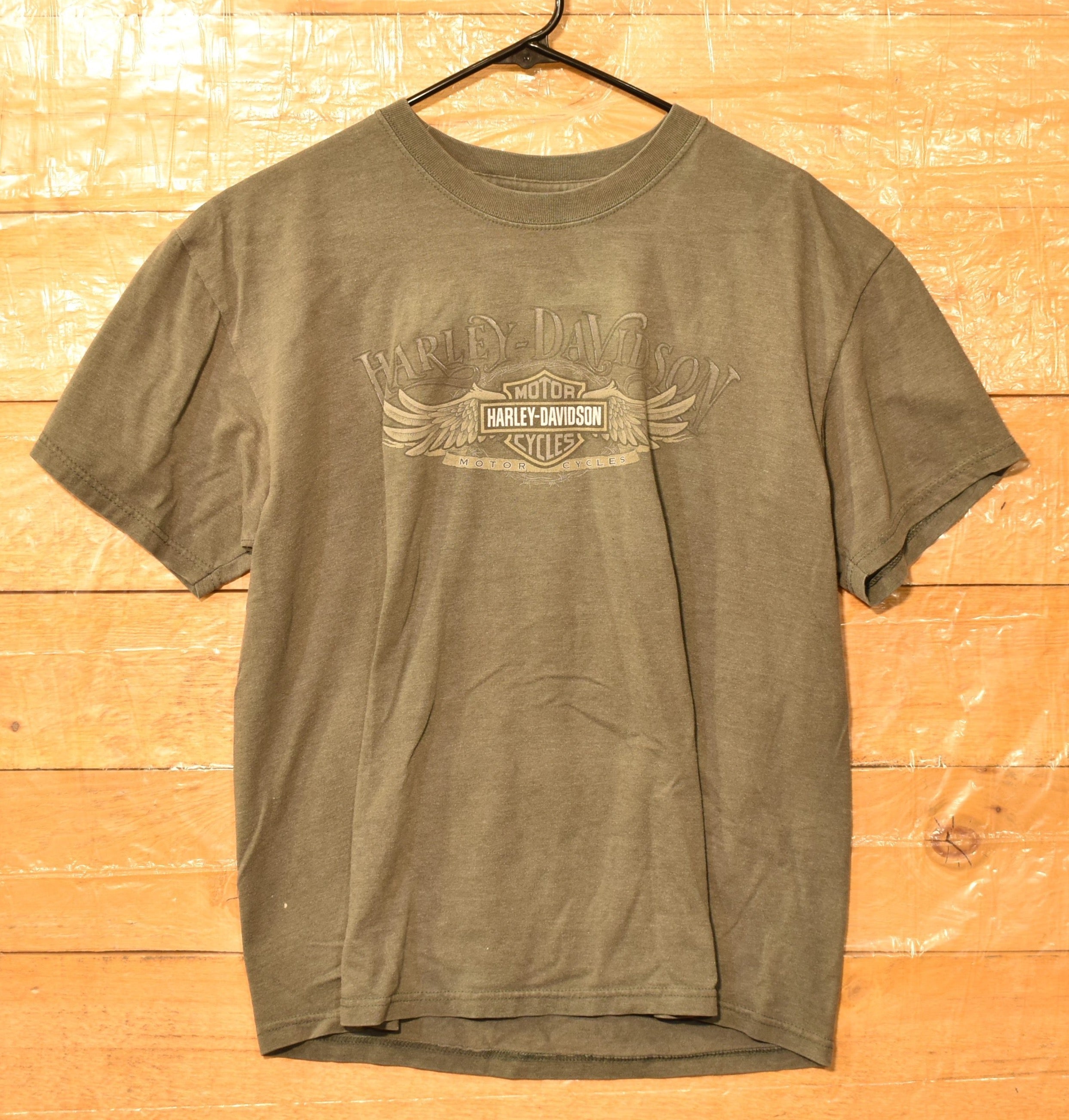 Harley Davidson Mens T-Shirt LARGE - Barnett El Paso Texas T Shirt Authentic Fad
