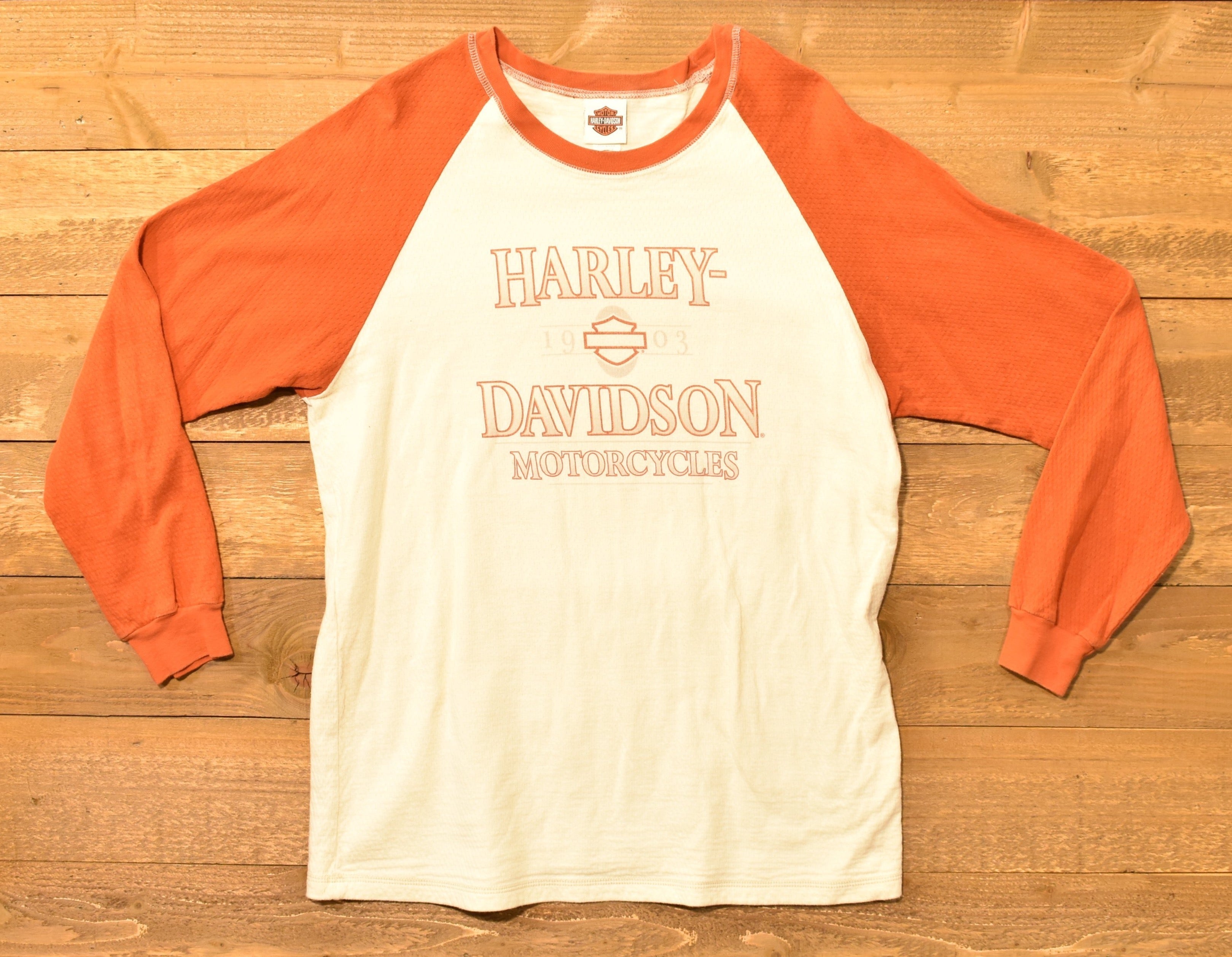 Harley Davidson Long sleeve shirt Mens X Large Warm  under shirt Authentic