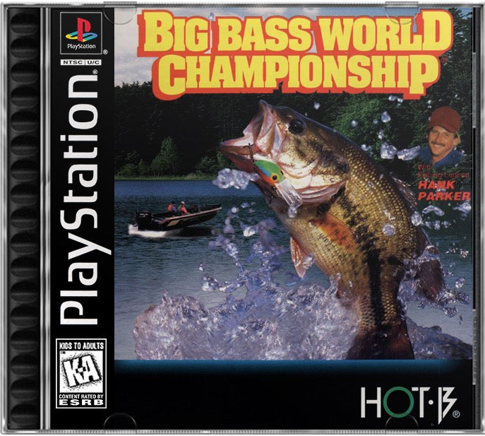 Big Bass World Championship PS1 Sony Playstation 1 Used Video Game